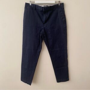 Banana Republic Mason Athletic Tapered Fit Navy Chinos Men’s Size 36x32